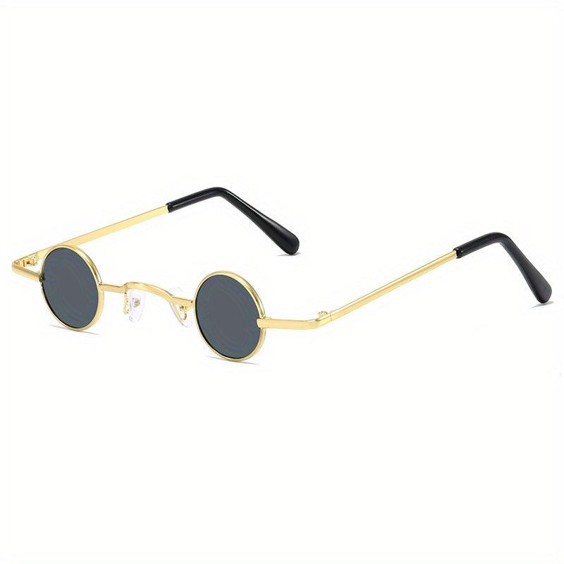 Punk Small Frame Sunglasses Hip Hop Round Frame Women Party Eyewear