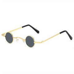 Punk Small Frame Sunglasses Hip Hop Round Frame Women Party Eyewear