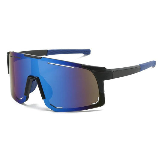 Y2K One piece Sunglasses Mirror Lens Sports Shield Glasses UV400