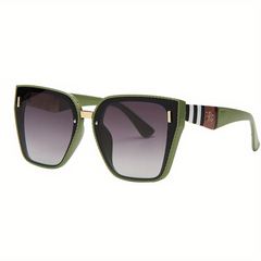 Men's Square Frame Sunglasses Street Style UV400 Sunglasses