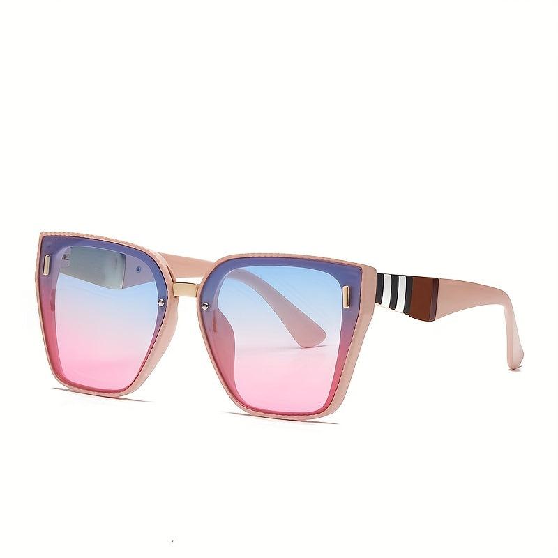 Men's Square Frame Sunglasses Street Style UV400 Sunglasses