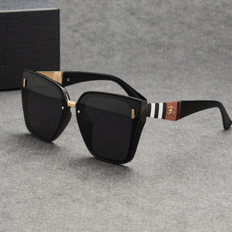 Men's Square Frame Sunglasses Street Style UV400 Sunglasses