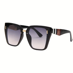 Men's Square Frame Sunglasses Street Style UV400 Sunglasses
