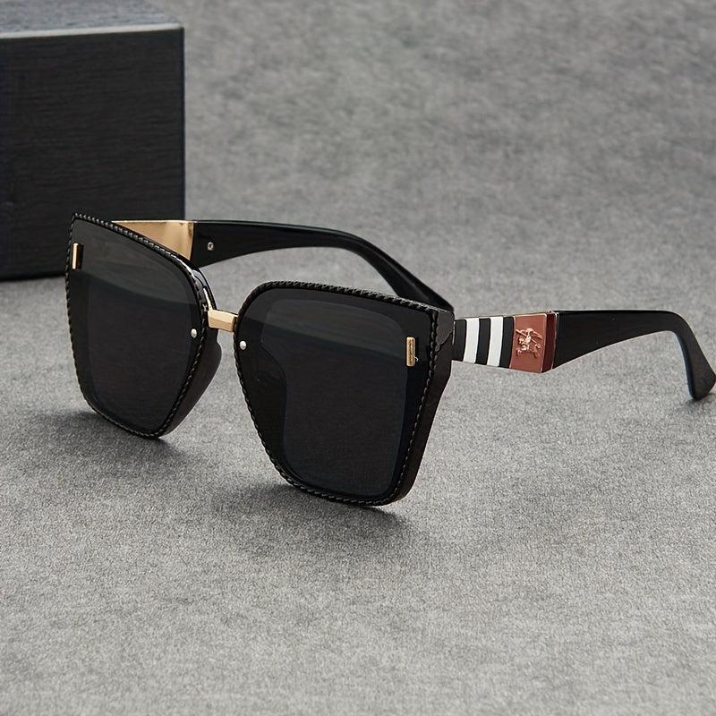 Men's Square Frame Sunglasses Street Style UV400 Sunglasses