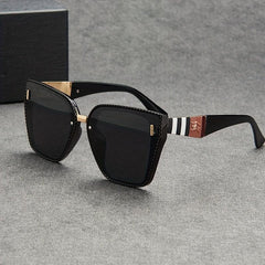 Men's Square Frame Sunglasses Street Style UV400 Sunglasses