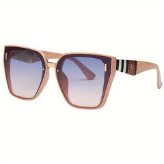 Men's Square Frame Sunglasses Street Style UV400 Sunglasses