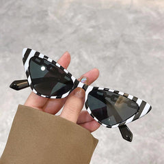 Cat Eye Sunglasses Vintage Tinted Lens Eyewear UV Blocking