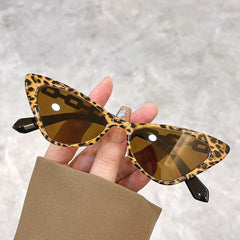 Cat Eye Sunglasses Vintage Tinted Lens Eyewear UV Blocking