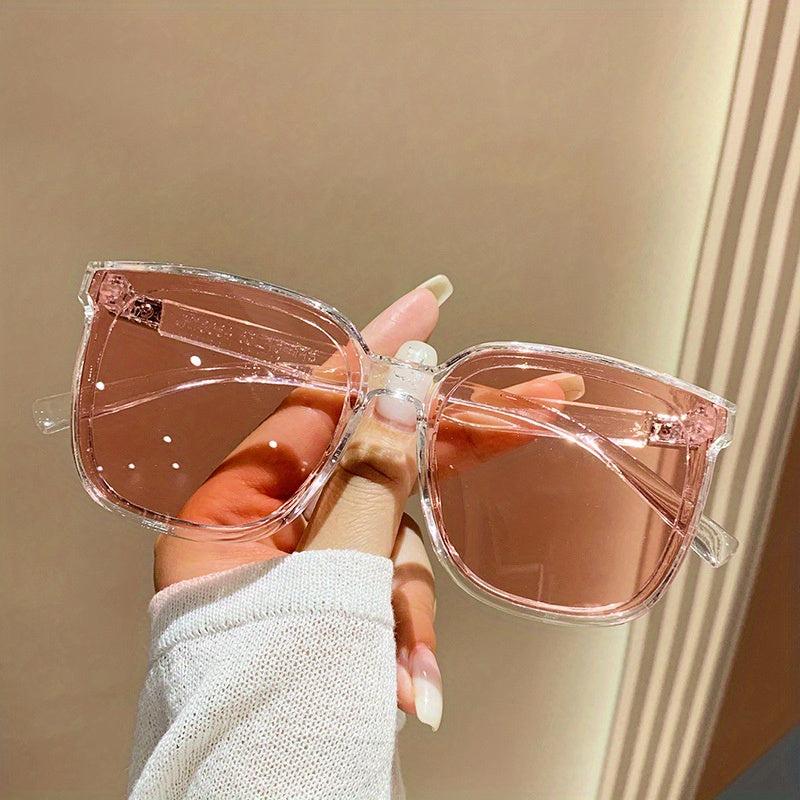 Square Sunglasses Jelly UV400 Sun Shades Glasses