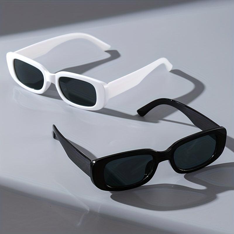 Men's Small Frame Sunglasses with Zipper Case