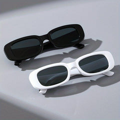 Men's Small Frame Sunglasses with Zipper Case