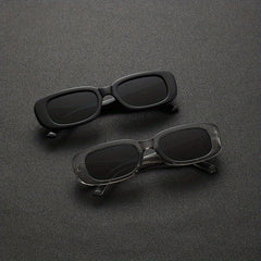 Men's Small Frame Sunglasses with Zipper Case