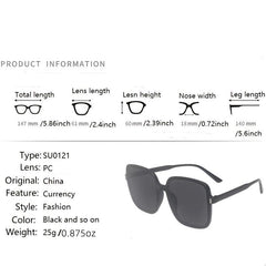 Square Sunglasses Gradient Rivet Vintage Driving Sunglasses For Women