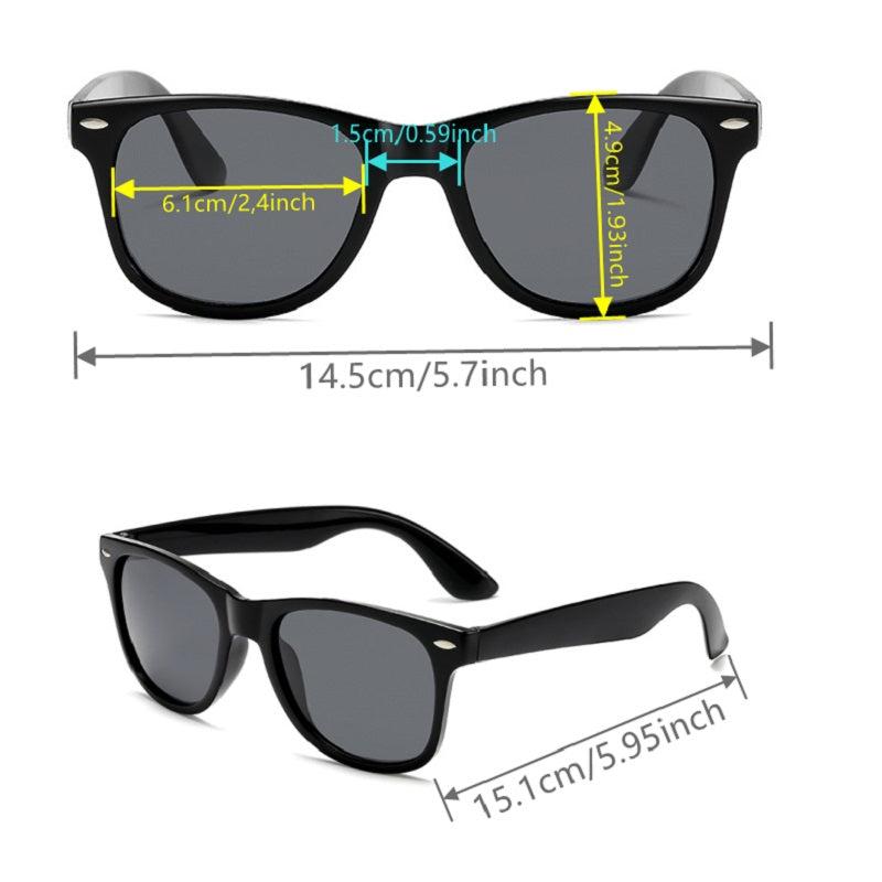 Polarized Square Sunglasses UV400 Protection Shades