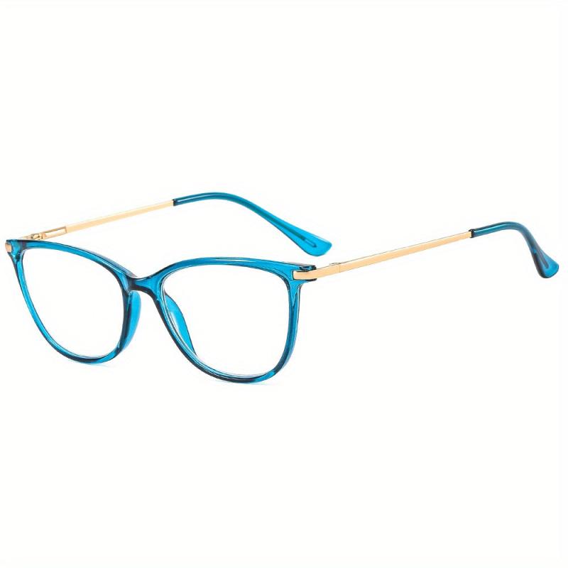 Clear Lens Glasses Cat Eye Reading Eyeglasses LH3016 Wrap Around Eyewear