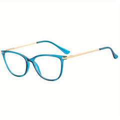 Clear Lens Glasses Cat Eye Reading Eyeglasses LH3016 Wrap Around Eyewear