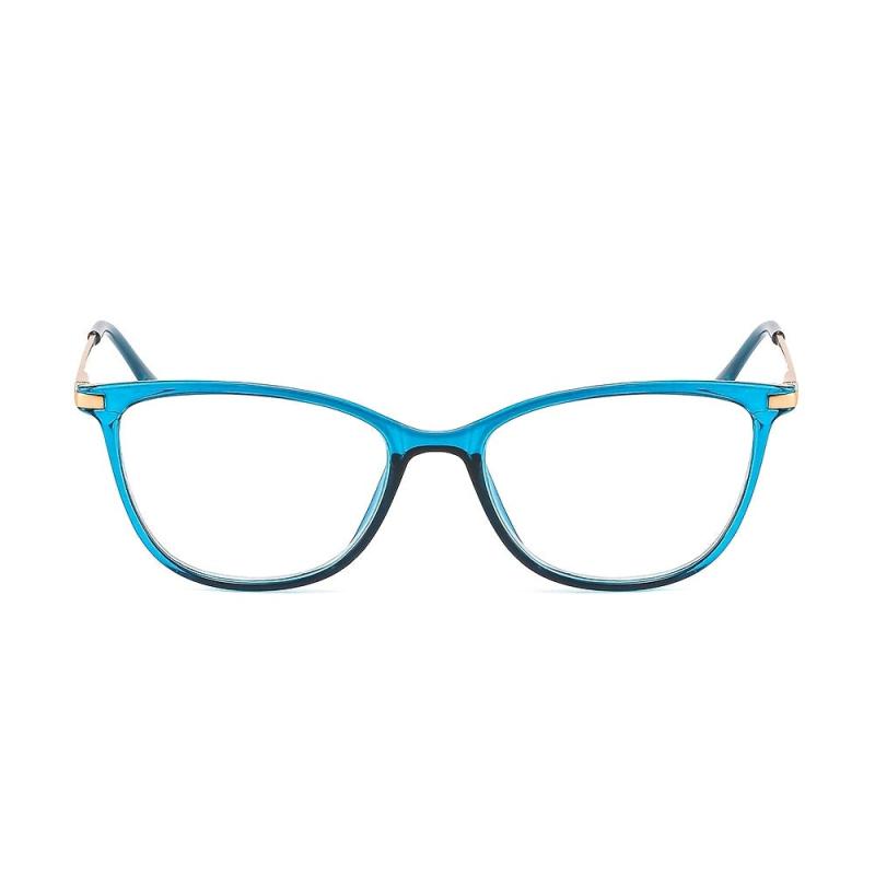 Clear Lens Glasses Cat Eye Reading Eyeglasses LH3016 Wrap Around Eyewear