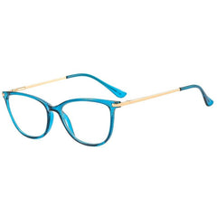 Clear Lens Glasses Cat Eye Reading Eyeglasses LH3016 Wrap Around Eyewear