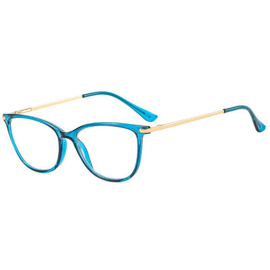 Clear Lens Glasses Cat Eye Reading Eyeglasses LH3016 Wrap Around Eyewear