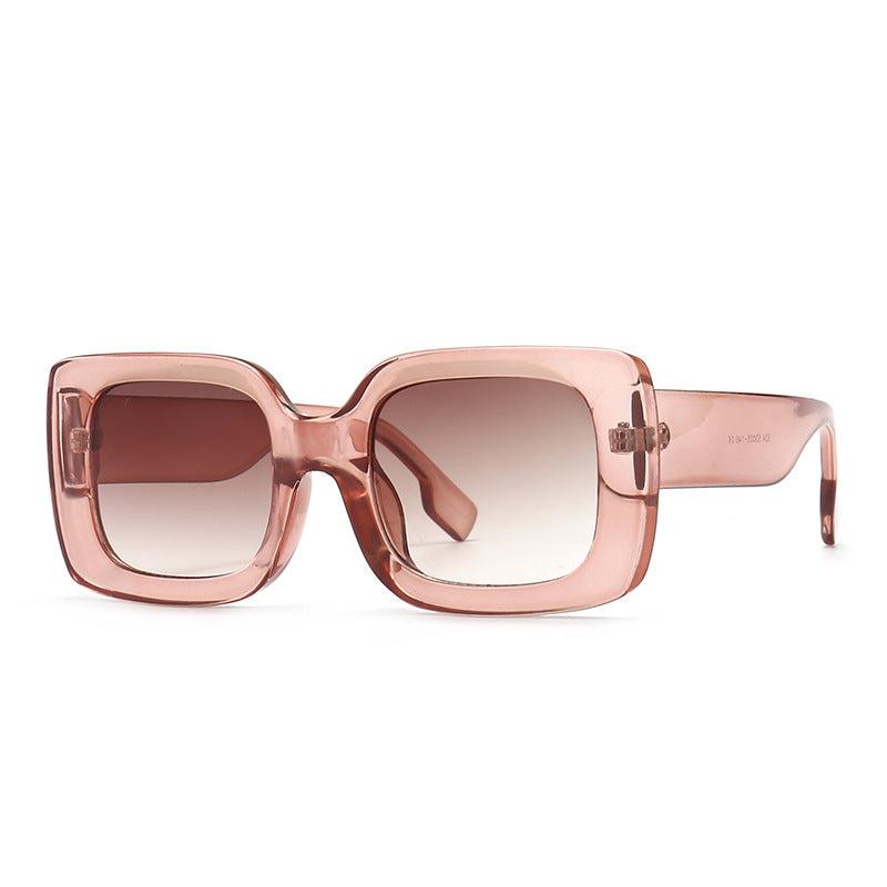 Vintage Square Polarized Sunglasses For Women 90s Rectangle Sun Glasses