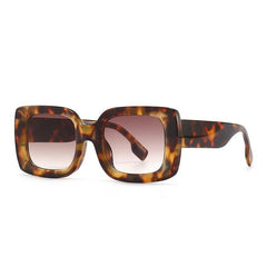 Vintage Square Polarized Sunglasses For Women 90s Rectangle Sun Glasses