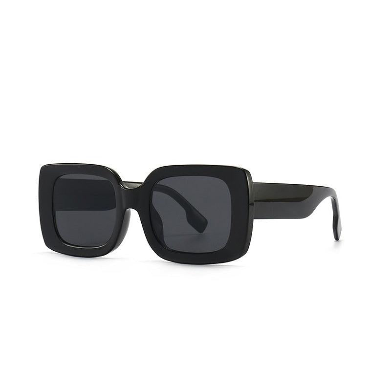 Vintage Square Polarized Sunglasses For Women 90s Rectangle Sun Glasses