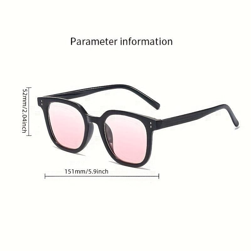 Square Sunglasses Anti Glare UV400 Driving Fishing Travel