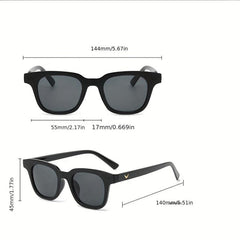 Gradient Square Sunglasses UV400 Beach Party Club