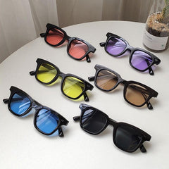 Gradient Square Sunglasses UV400 Beach Party Club