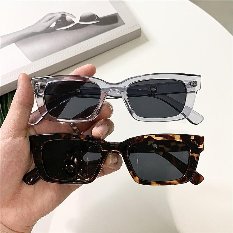 Vintage Small Square Frame Sunglasses Women Unisex UV400 Shades