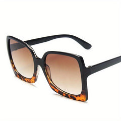 Oversized Square Sunglasses UV400 Protection
