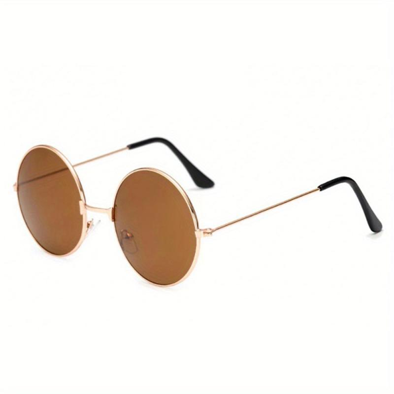 Retro Round Metal Sunglasses UV400 Sun Shades