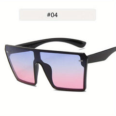 Square Y2K Hip Hop Sunglasses Classic Punk Eyewear