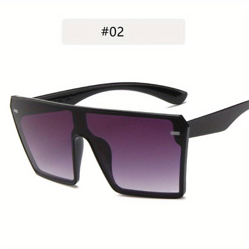Square Y2K Hip Hop Sunglasses Classic Punk Eyewear