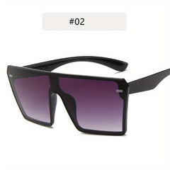 Square Y2K Hip Hop Sunglasses Classic Punk Eyewear