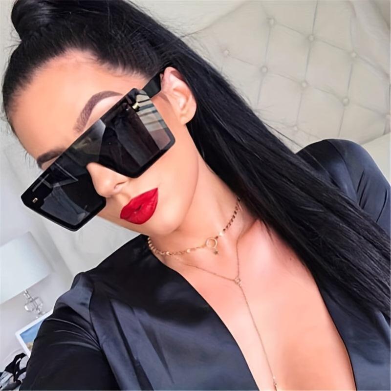 Square Y2K Hip Hop Sunglasses Classic Punk Eyewear