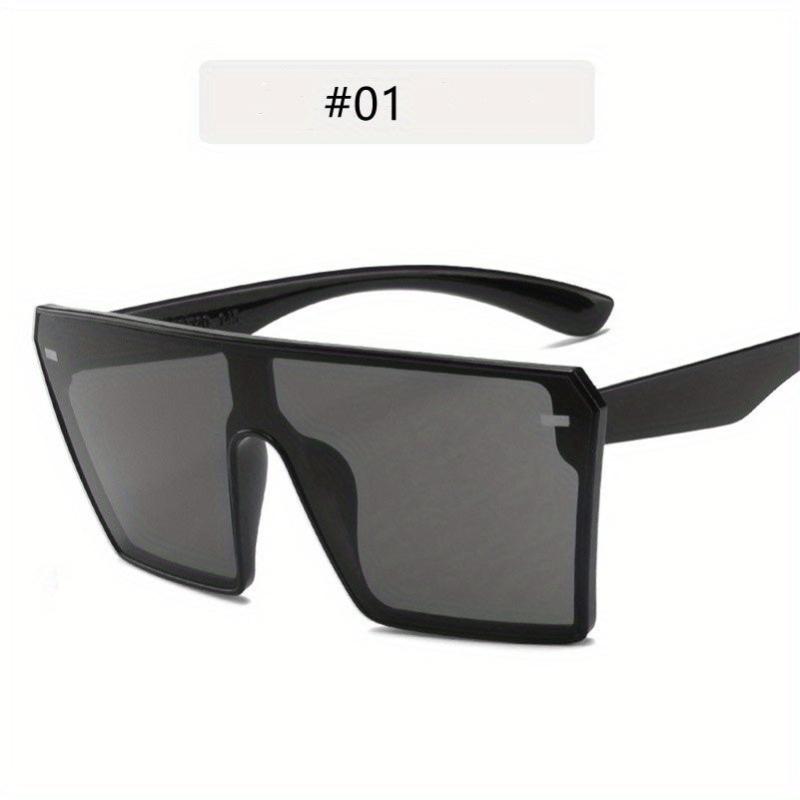 Square Y2K Hip Hop Sunglasses Classic Punk Eyewear