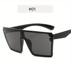 Square Y2K Hip Hop Sunglasses Classic Punk Eyewear