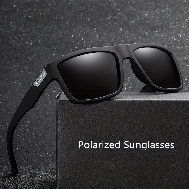 Polarized Square Sunglasses Stylish Outdoor Eyewear UV400
