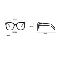 Light Blocking Glasses Women Computer Goggles Transparent Optical Eyeglass