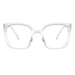 Light Blocking Glasses Women Computer Goggles Transparent Optical Eyeglass