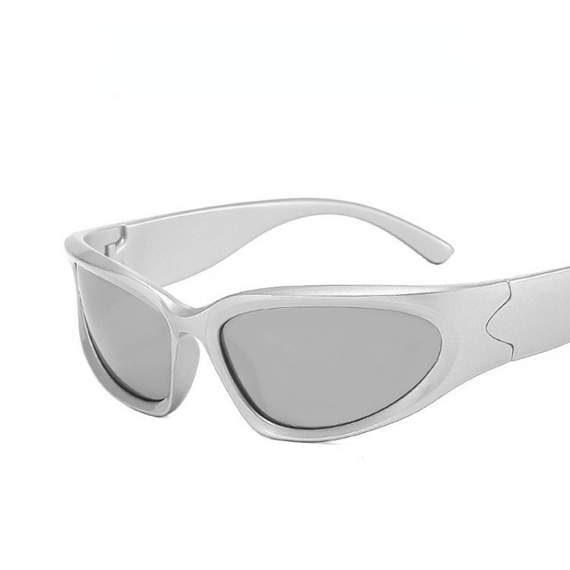 Y2K Wrap Around Gradient Lens Sunglasses UV400