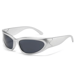Y2K Wrap Around Gradient Lens Sunglasses UV400