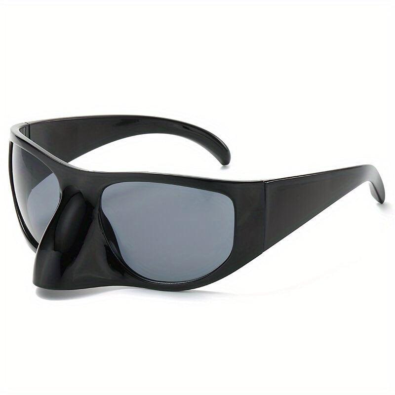 Y2K Punk Shield Sunglasses for Men Women