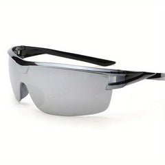 Y2K Wrap Sunglasses Semi Rimless Gradient Lens UV400
