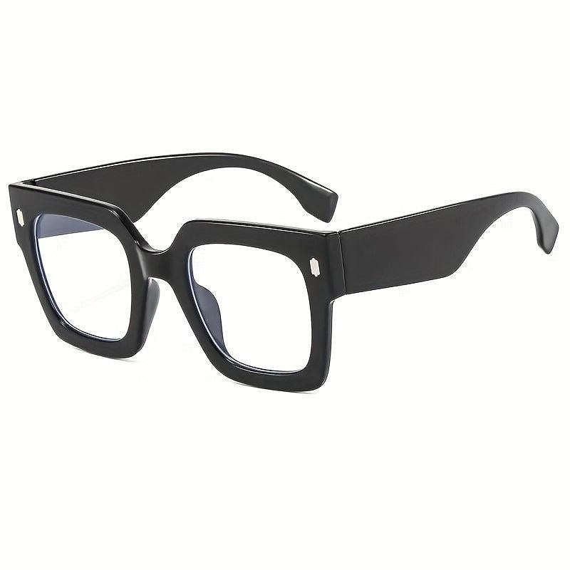 Clear Lens Glasses Anti-Blue Light Oversized Frame Unisex