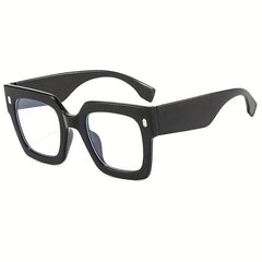 Clear Lens Glasses Anti-Blue Light Oversized Frame Unisex