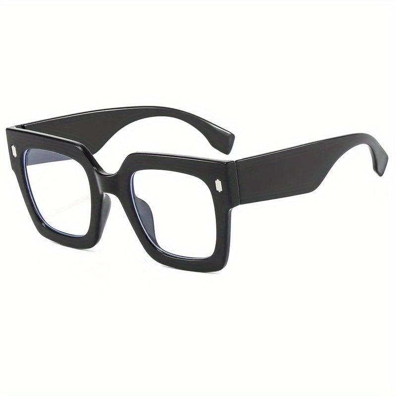 Clear Lens Glasses Anti-Blue Light Oversized Frame Unisex