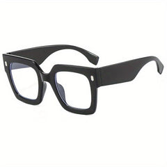 Clear Lens Glasses Anti-Blue Light Oversized Frame Unisex