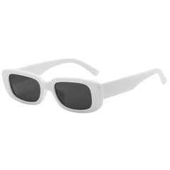 Vintage Small Rectangular Sunglasses Stylish Outdoor Eyeglasses